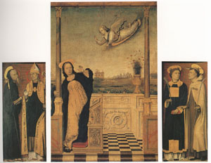 The Annunciation with Saints A triptych (mk05)